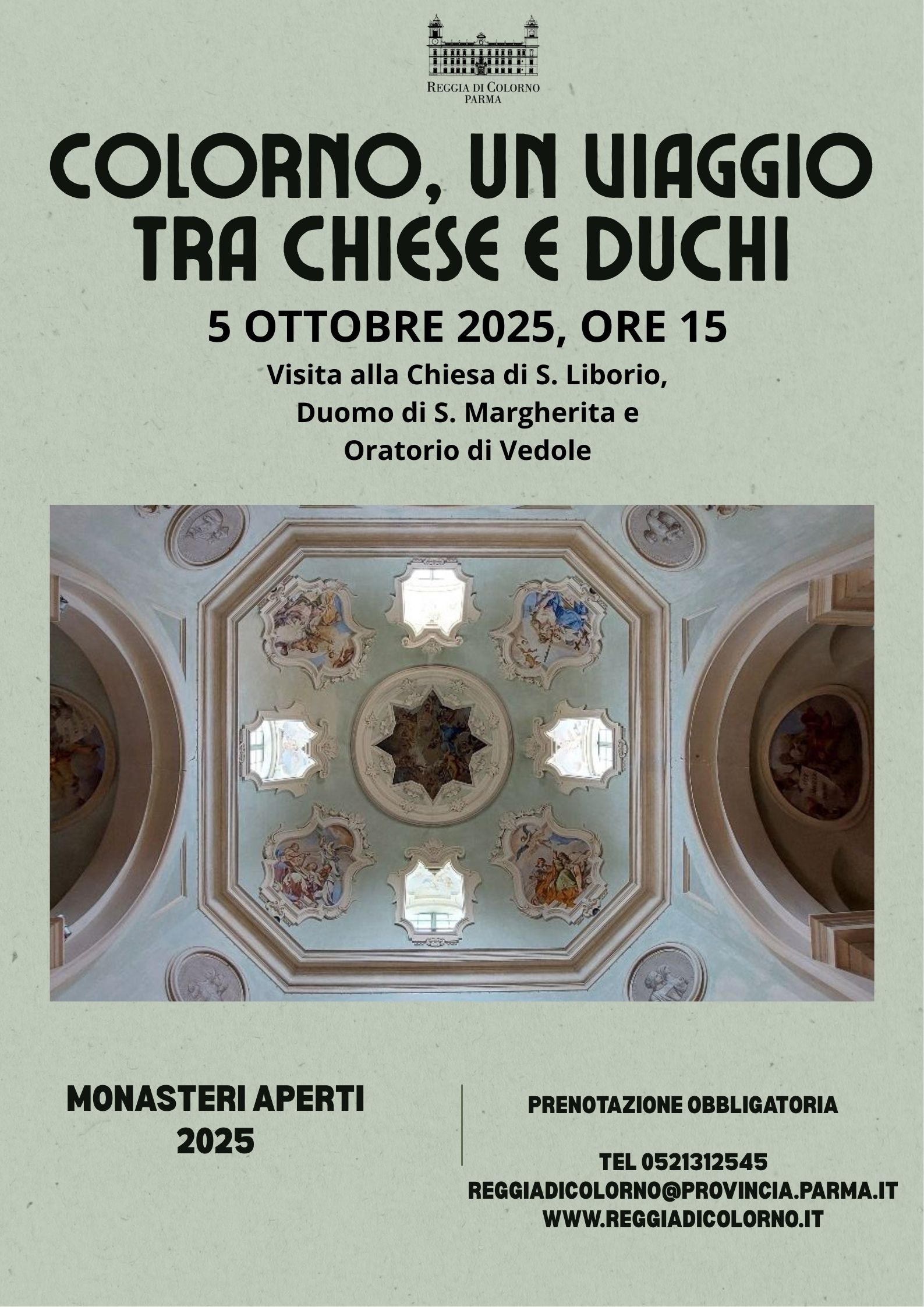  immagine dell'evento: Colorno, Un viaggio tra Chiese e duchi